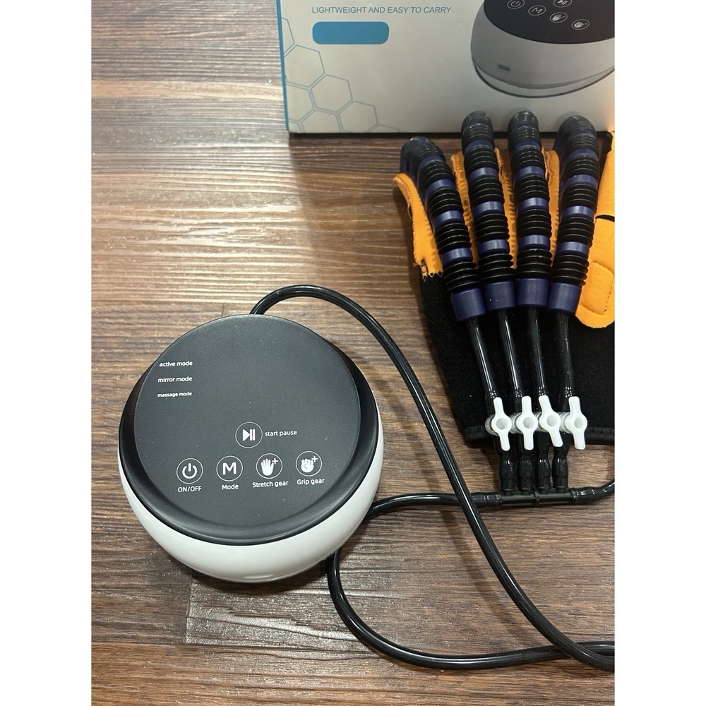 Sayorg Left Hand Function Stroke Rehab Robot Training Device Glove, Size Large - Picture 10 of 16